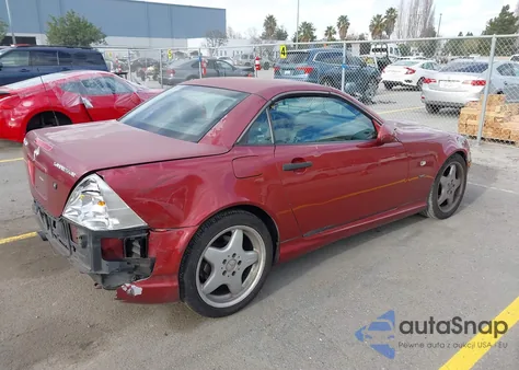 1999 Mercedes-Benz Slk 230 Kompressor z USA, uszkodzony, nr VIN WDBKK47F9XF129834